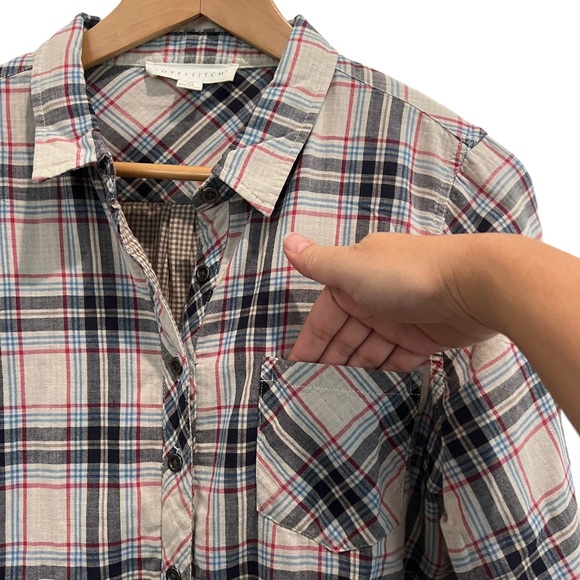 Lovestitch Plaid Top - Picture 3 of 7